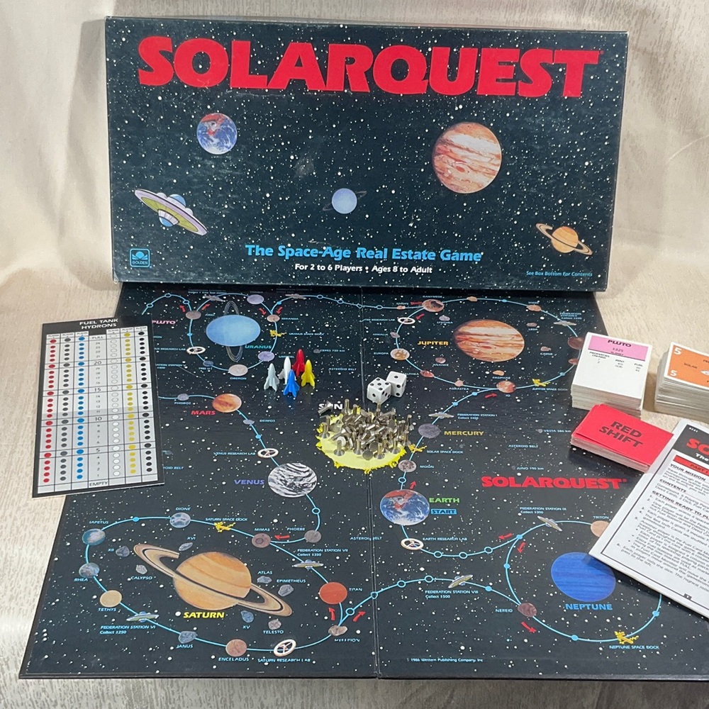 Solarquest The Space- Age Real Estate Game